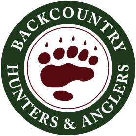 Logo for Backcountry Hunters & Anglers.